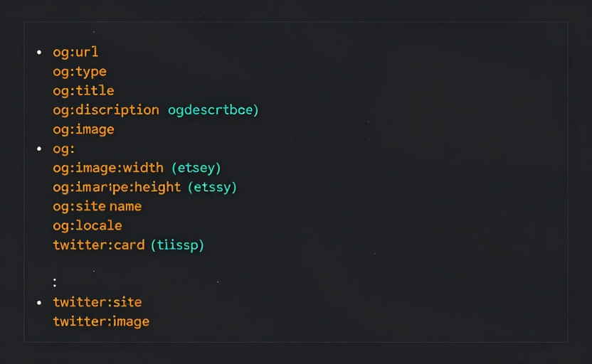 Complete og:image HTML meta tag block